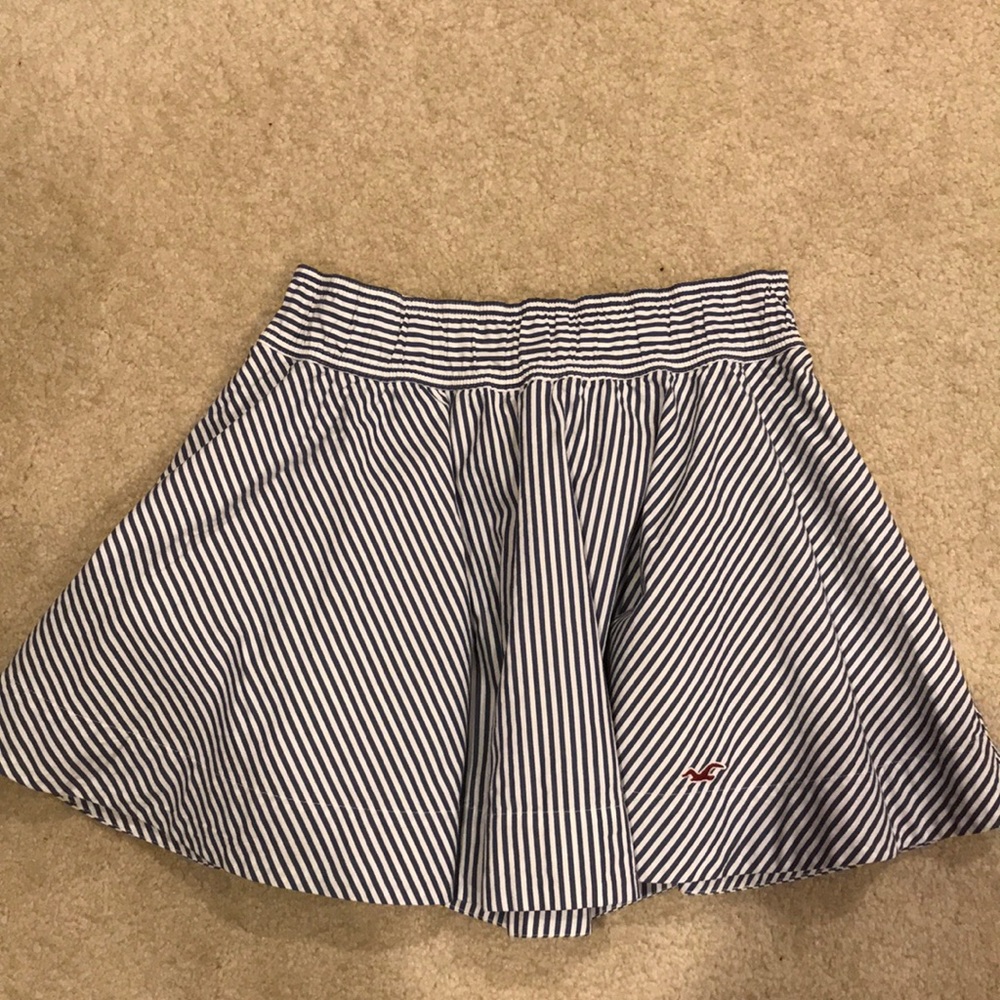 Striped Skater Skirt